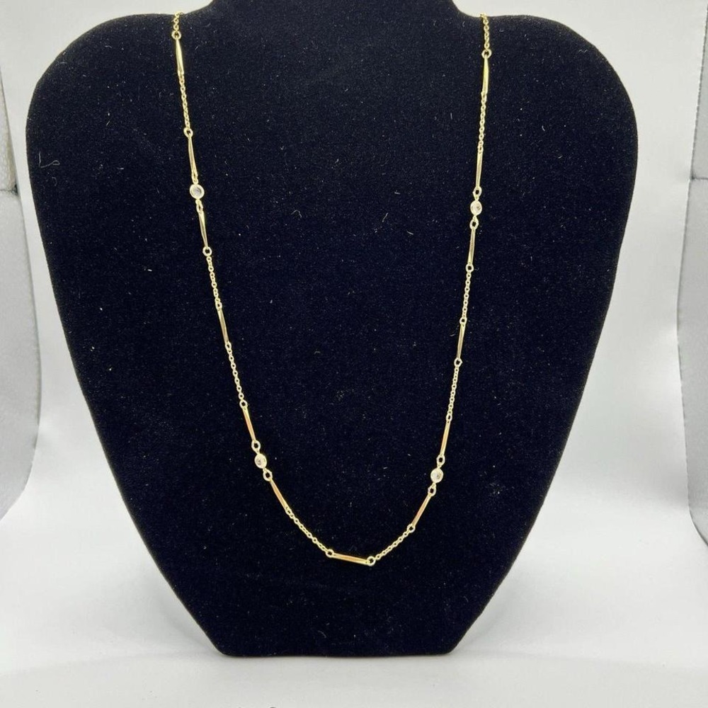 Gold Dainty Minimalist Chain Necklace‎ Bracelet Set